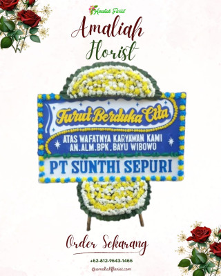 Papan Bunga Duka di Danau Kembar